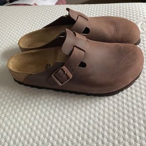 Birkenstock Boston oiled leather, Habana, size 39